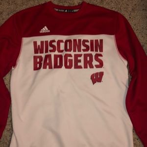 adidas wisconsin long sleeve